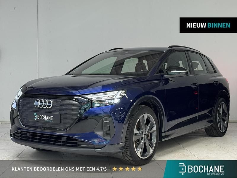Blauw Occasion 2021 Audi Q4 e-tron Advanced Plus SUV | € 25.695 (Super prijs) - Afbeelding 1/4