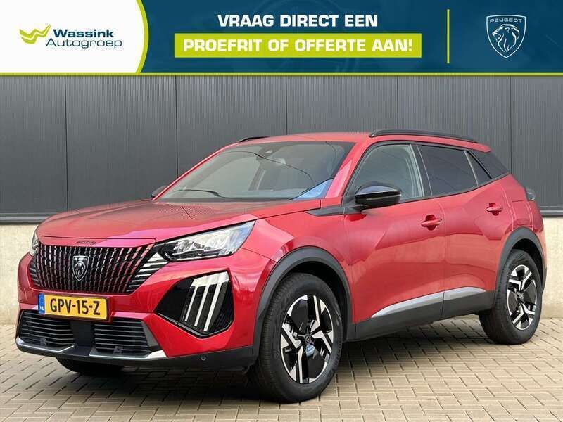 Rood metallic Gebruikt 2024 Peugeot 2008 Allure SUV | € 26.490 (Goede deal) - Afbeelding 1/4