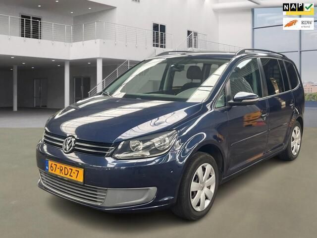 Blauw Gebruikt 2011 VW Touran Comfortline MPV | € 4.650 (Eerlijke prijs) - Afbeelding 1/4