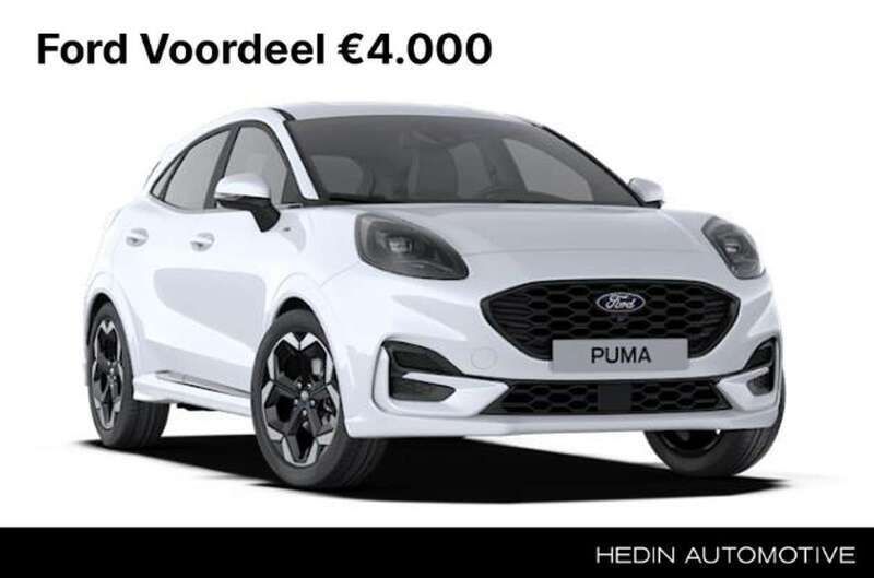 Wit Nieuw 2025 Ford Puma ST-Line X SUV | € 33.490 (Eerlijke prijs) - Afbeelding 1/4