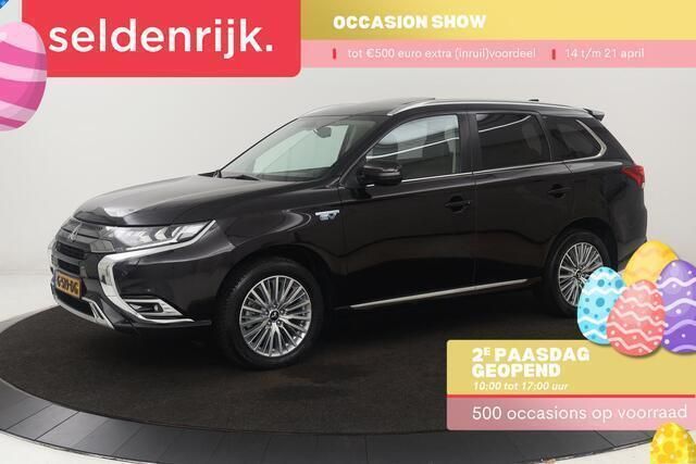Zwart Gebruikt 2019 Mitsubishi Outlander Intense+ SUV | € 17.400 (Goede deal) - Afbeelding 1/4