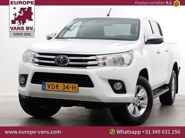 Wit Occasion 2019 Toyota HiLux Pickup | € 27.950 (Super prijs) - Afbeelding 1/3