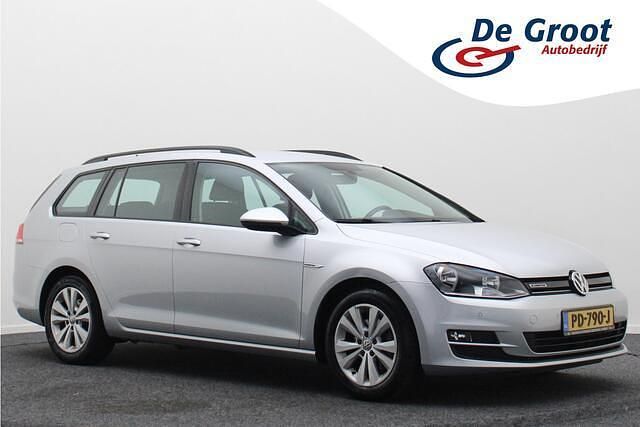 Grijs Gebruikt 2017 VW Golf VII Comfortline Stationwagen | € 10.950 (Eerlijke prijs) - Afbeelding 1/4