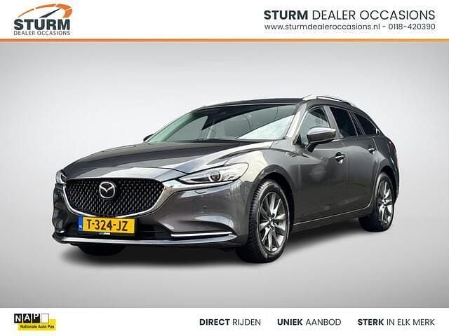 Grijs Gebruikt 2023 Mazda 6 Center-Line Stationwagen | € 31.980 (Eerlijke prijs) - Afbeelding 1/4