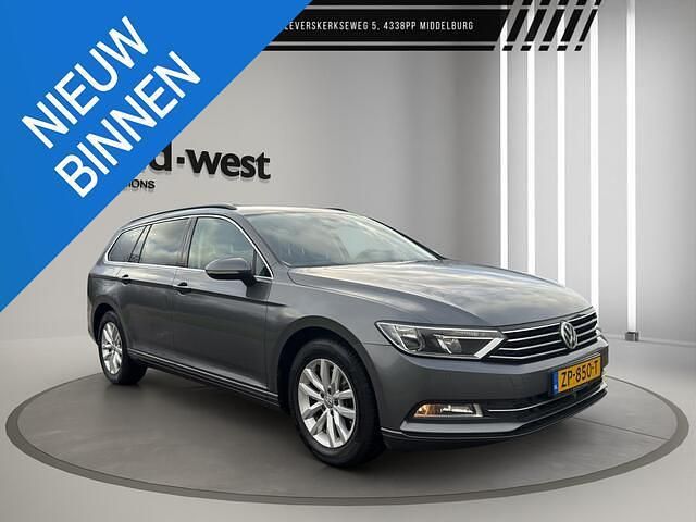 Grijs Gebruikt 2015 VW Passat Highline Stationwagen | € 7.499 (Super prijs) - Afbeelding 1/4