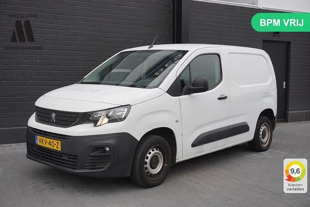 Wit Gebruikt 2021 Peugeot Partner MPV | € 11.950 (Super prijs) - Afbeelding 1/3