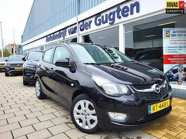 Zwart Gebruikt 2018 Opel Karl Edition Hatchback | € 9.250 (Eerlijke prijs) - Afbeelding 1/4