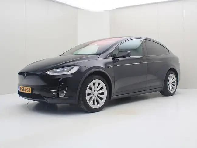 Zwart Gebruikt 2020 Tesla Model X SUV | € 45.900 - Afbeelding 1/4