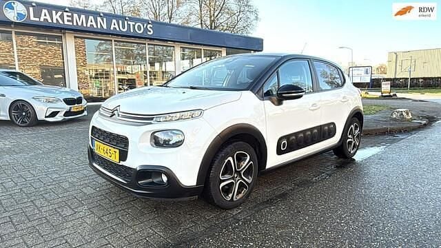 Wit Occasion 2019 Citroën C3 Feel Hatchback | € 13.950 (Duur) - Afbeelding 1/4