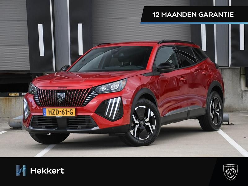 Rood Occasion 2024 Peugeot 2008 Allure SUV | € 24.995 (Eerlijke prijs) - Afbeelding 1/4