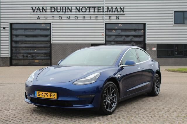 Blauw Gebruikt 2019 Tesla Model 3 Long Range Sedan | € 24.950 (Eerlijke prijs) - Afbeelding 1/4