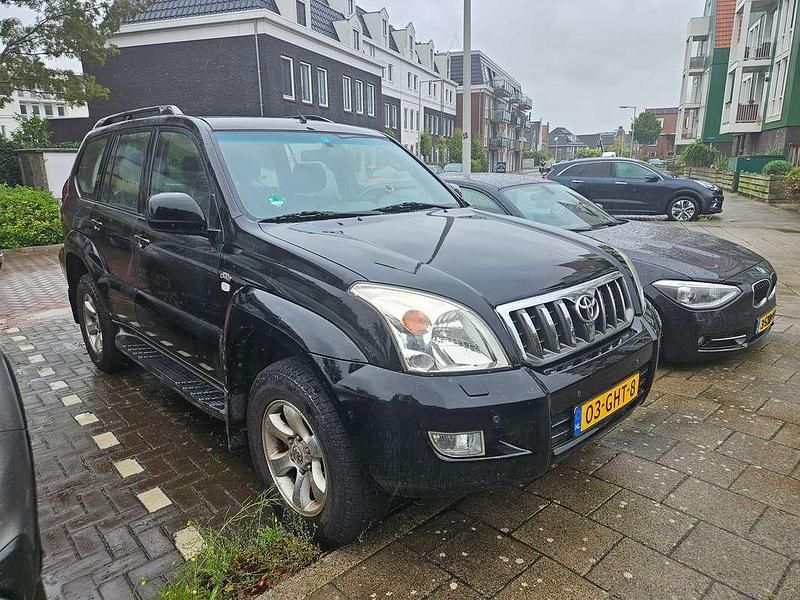 Zwart Gebruikt 2008 Toyota Land Cruiser SUV | € 14.995 - Afbeelding 1/4