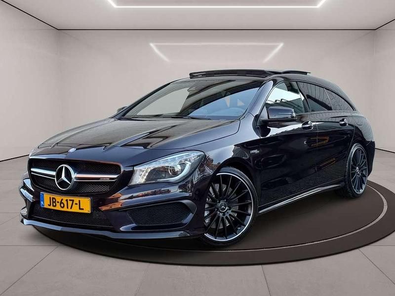 Occasion Mercedes CLA45 AMG Shooting Brake AMG 381 PK (280 kW) 2016 Zwart Stationwagen