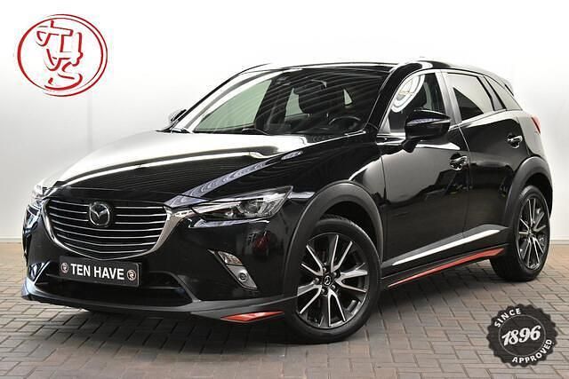 Zwart Gebruikt 2016 Mazda CX-3 SUV | € 15.250 (Eerlijke prijs) - Afbeelding 1/4