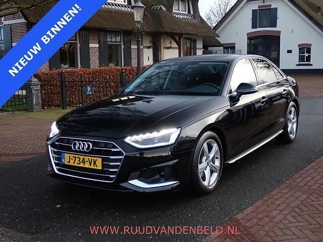 Zwart Occasion 2020 Audi A4 Business Sedan | € 21.900 (Super prijs) - Afbeelding 1/4