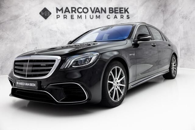 Zwart Gebruikt 2018 Mercedes S63 AMG Premium Plus Sedan | € 89.850 (Eerlijke prijs) - Afbeelding 1/4