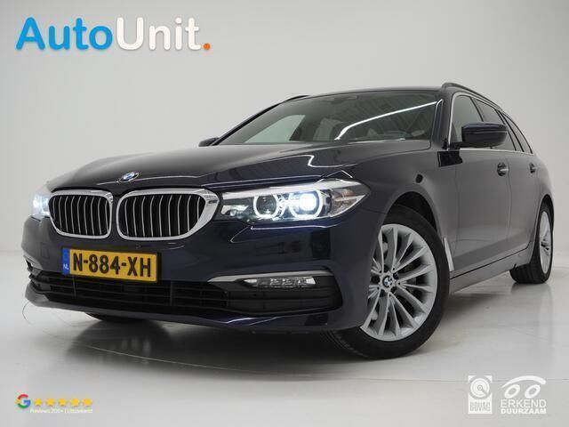 Blauw, metallic lak Gebruikt 2017 BMW 530 Executive Stationwagen | € 16.940 (Duur) - Afbeelding 1/4
