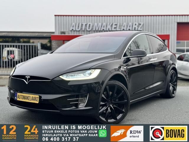 Zwart Occasion 2019 Tesla Model X SUV | € 38.940 (Duur) - Afbeelding 1/4