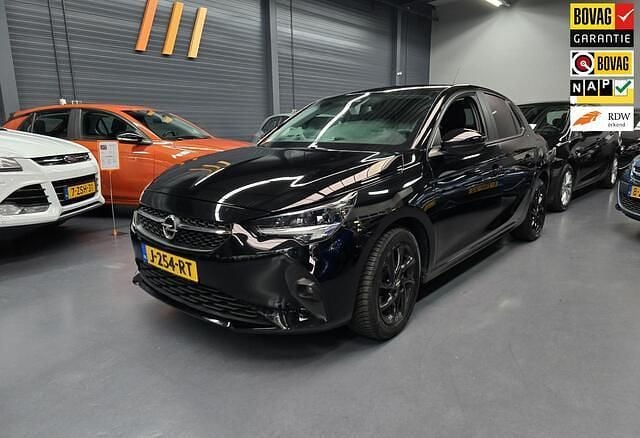Zwart Gebruikt 2020 Opel Corsa Edition Hatchback | € 12.350 (Eerlijke prijs) - Afbeelding 1/4