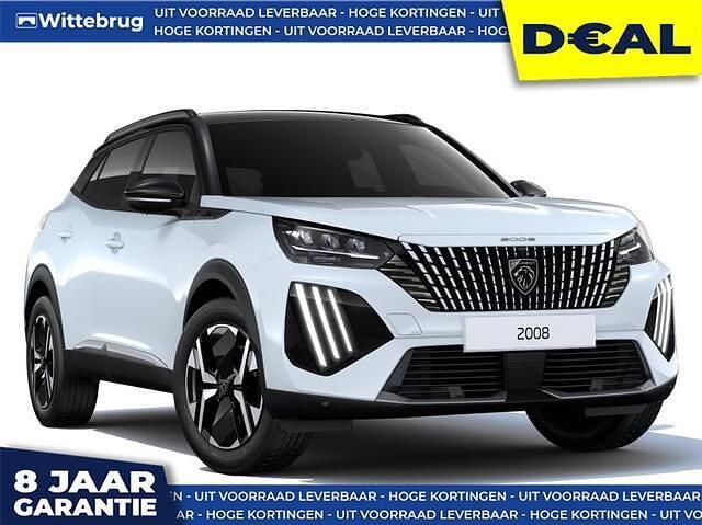 Wit Nieuw 2026 Peugeot 2008 GT SUV | € 36.888 (Eerlijke prijs) - Afbeelding 1/4