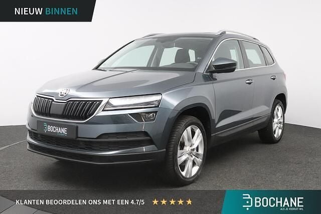 Quartz grey metallic (grijs metallic) Gebruikt 2019 Skoda Karoq Business Line SUV | € 23.700 (Goede deal) - Afbeelding 1/4
