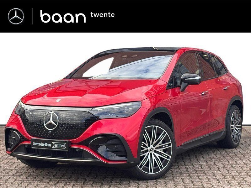 Rood Gebruikt 2024 Mercedes EQE500 AMG line SUV | € 79.500 - Afbeelding 1/4