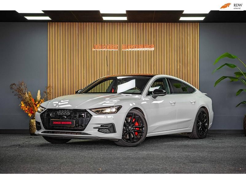 Wit Gebruikt 2020 Audi A7 Proline Hatchback | € 52.950 (Eerlijke prijs) - Afbeelding 1/4