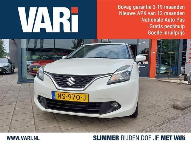 Wit Gebruikt 2017 Suzuki Baleno Exclusive | € 10.299 - Afbeelding 1/4