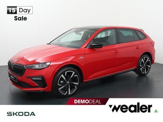 Rood Gebruikt 2024 Skoda Scala Monte Carlo Hatchback | € 32.840 - Afbeelding 1/4