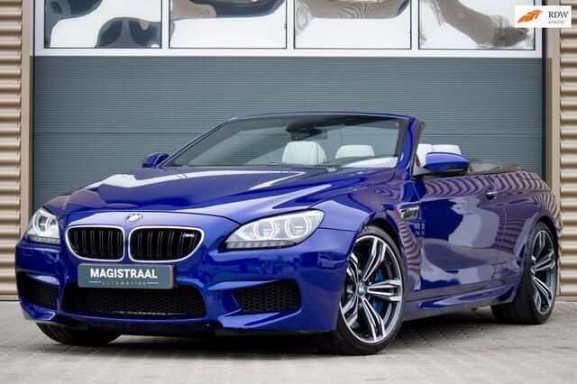 Blauw Gebruikt 2012 BMW M6 Cabriolet Comfort Edition Cabriolet | € 44.950 - Afbeelding 1/4