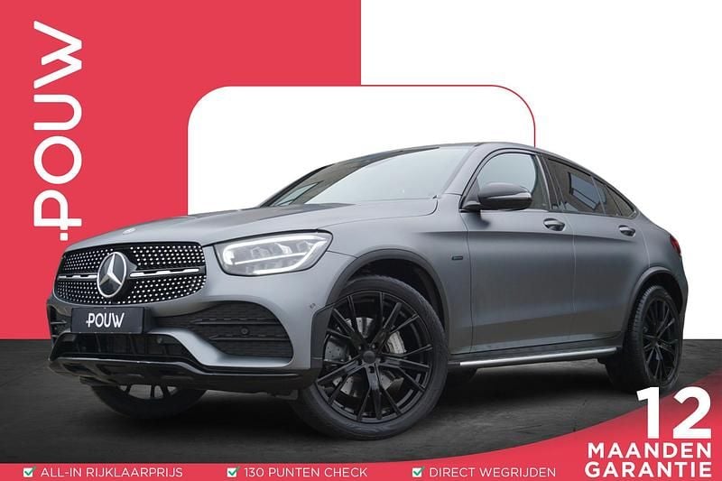 Grijs Occasion 2021 Mercedes GLC300 Business Coupé | € 47.900 (Super prijs) - Afbeelding 1/4