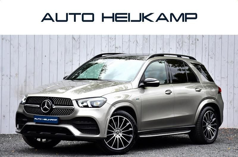 Grijs Gebruikt 2021 Mercedes GLE350 AMG line SUV | € 59.950 (Eerlijke prijs) - Afbeelding 1/4