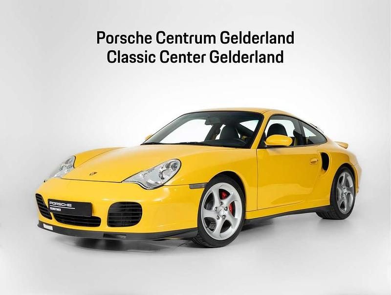 Geel Occasion 2001 Porsche 996 Turbo Coupé | € 119.900 - Afbeelding 1/4
