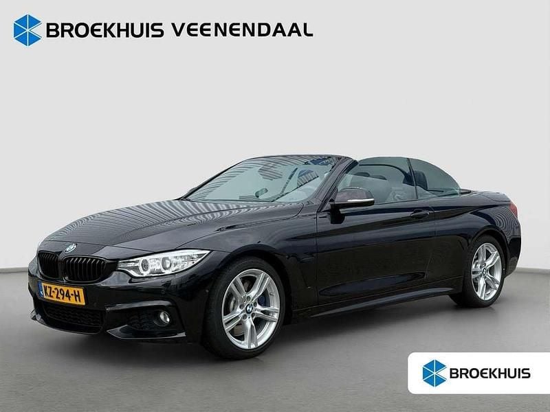 Zwart, metallic lak Gebruikt 2017 BMW 430 Cabriolet Executive Cabriolet | € 27.400 (Eerlijke prijs) - Afbeelding 1/4