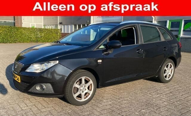 Zwart Gebruikt 2011 Seat Ibiza ST Style Stationwagen | € 4.445 (Eerlijke prijs) - Afbeelding 1/4