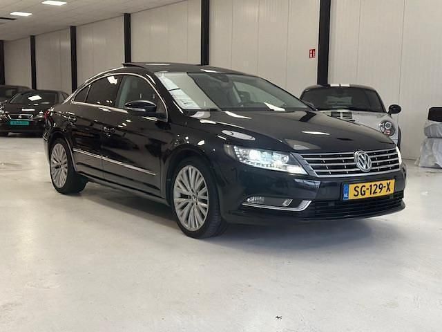 Zwart Occasion 2014 VW CC Sedan | € 14.950 (Eerlijke prijs) - Afbeelding 1/4