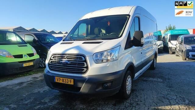 Wit Gebruikt 2015 Ford Transit Trend Van | € 5.499 (Super prijs) - Afbeelding 1/4