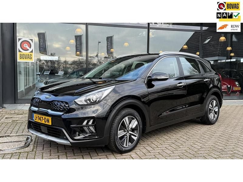 Zwart (metallic) Occasion 2020 Kia Niro SUV | € 16.949 (Eerlijke prijs) - Afbeelding 1/4