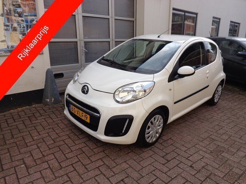 Wit Gebruikt 2012 Citroën C1 Tendance Hatchback | € 3.850 (Eerlijke prijs) - Afbeelding 1/4