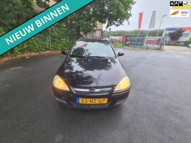 Zwart Gebruikt 2004 Opel Corsa Enjoy Hatchback | € 799 (Goede deal) - Afbeelding 1/3