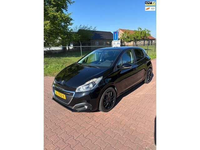 Zwart Gebruikt 2016 Peugeot 208 Hatchback | € 6.750 (Eerlijke prijs) - Afbeelding 1/4