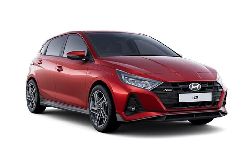 Rood Nieuw 2025 Hyundai i20 N Line Hatchback | € 30.995 (Eerlijke prijs) - Afbeelding 1/4