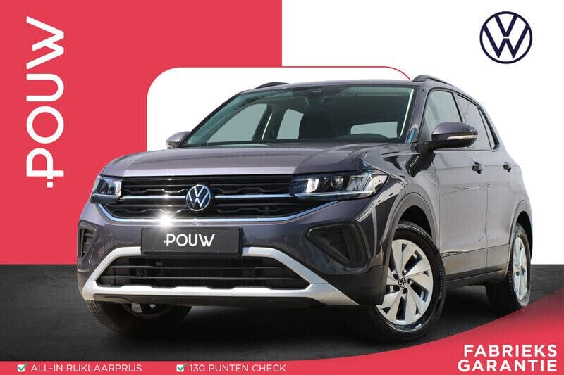 Grijs, metallic lak Gebruikt 2024 VW T-Cross Life SUV | € 23.900 (Eerlijke prijs) - Afbeelding 1/4
