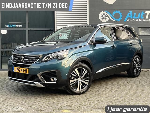 Groen Gebruikt 2017 Peugeot 5008 Allure SUV | € 17.950 (Iets duurder) - Afbeelding 1/4