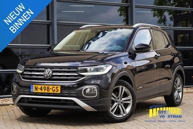 Zwart Gebruikt 2021 VW T-Cross Style SUV | € 21.899 (Goede deal) - Afbeelding 1/4