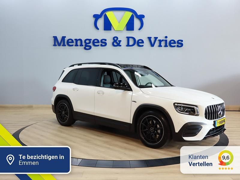 Wit Gebruikt 2021 Mercedes GLB35 Premium Plus SUV | € 49.690 - Afbeelding 1/3
