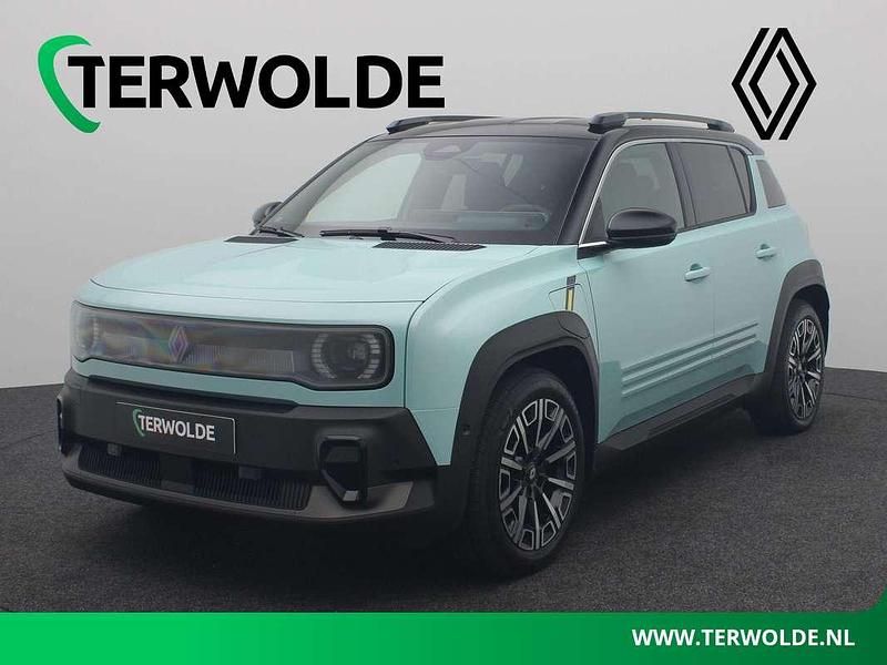 Groen Nieuw 2025 Renault 4 E-Tech Iconic SUV | € 39.945 - Afbeelding 1/4
