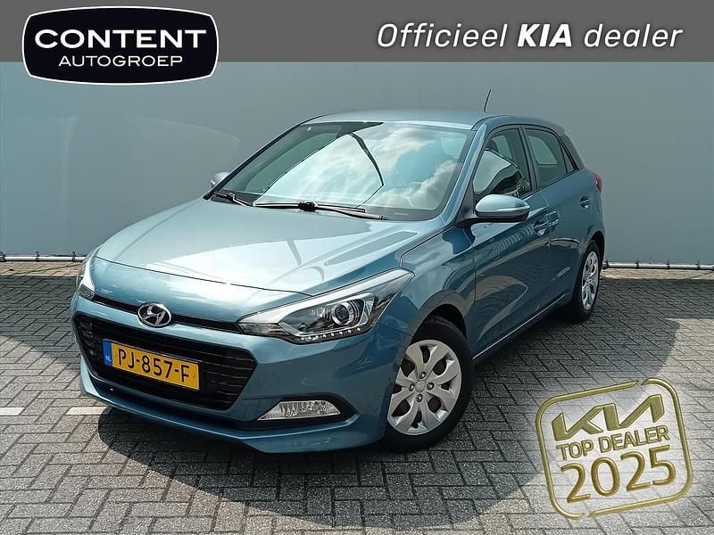 Blauw Gebruikt 2017 Hyundai i20 Comfort Hatchback | € 10.940 (Eerlijke prijs) - Afbeelding 1/4