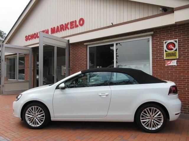 Wit Occasion 2012 VW Golf Cabriolet Cabriolet | € 9.900 (Super prijs) - Afbeelding 1/4