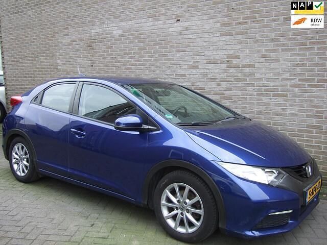 Blauw Occasion 2013 Honda Civic Comfort Hatchback | € 7.950 (Eerlijke prijs) - Afbeelding 1/4
